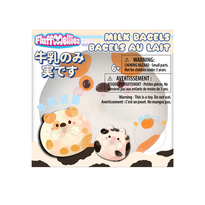 Fluffmellies Milk Bagel