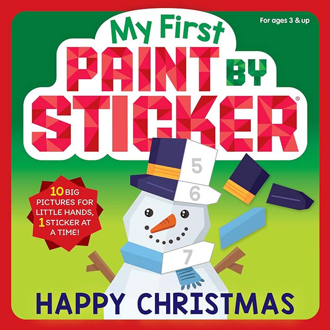 My First Paint by Sticker