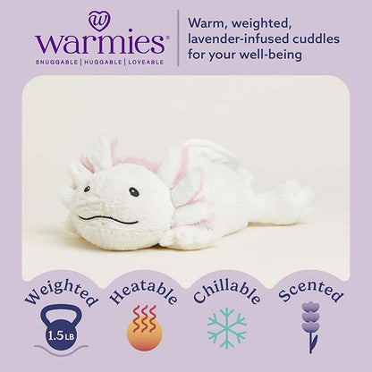 White Axolotl Warmies