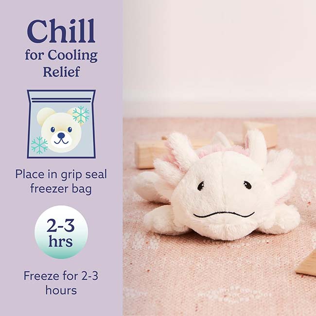White Axolotl Warmies