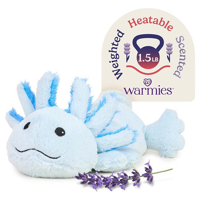 Warmies Blue Axolotl