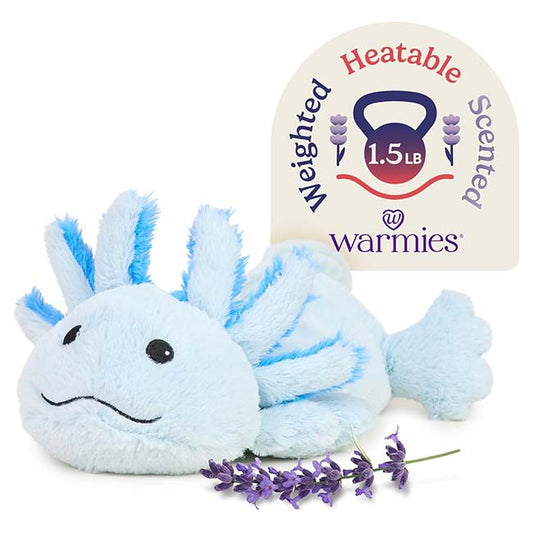 Warmies Blue Axolotl