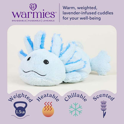 Warmies Blue Axolotl