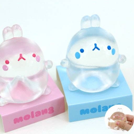 Molang Clear Mochi Squishy