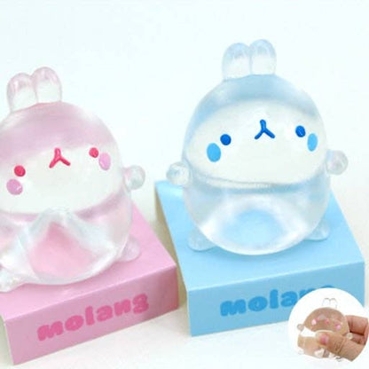 Molang Clear Mochi Squishy