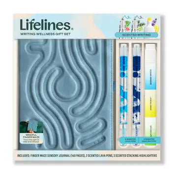 Writing Wellness Blue