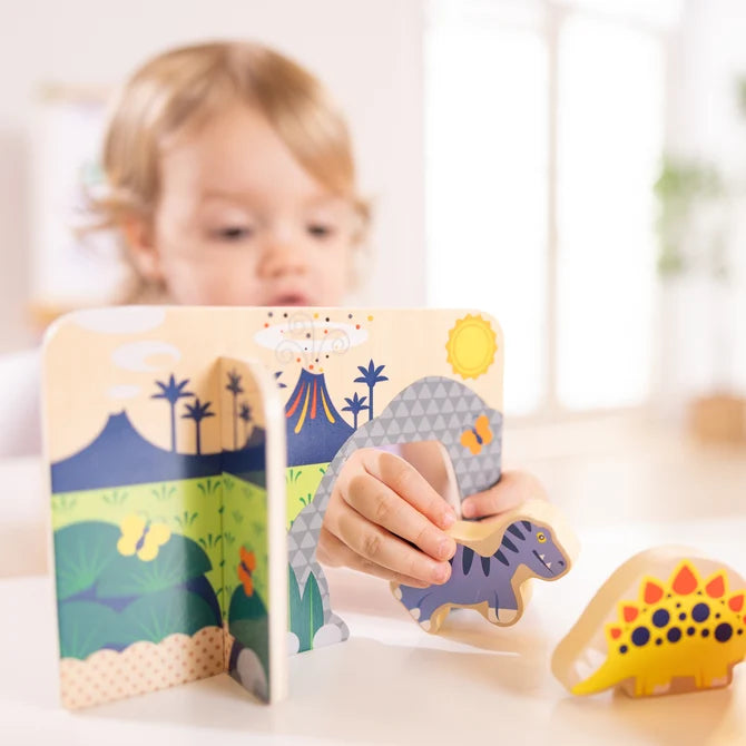 Wooden Dinosaurs Play Set