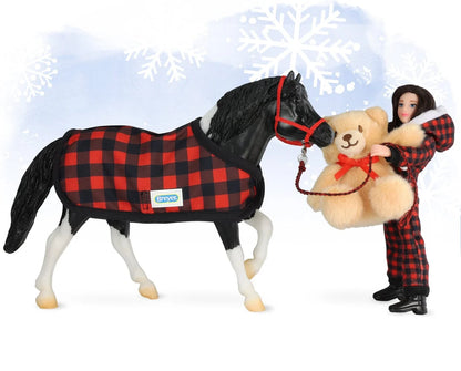 Holiday Pajama Party - Horse and Rider Set