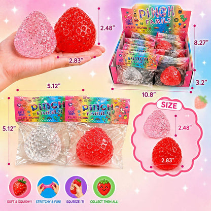 Strawberry Squishy – Soft & Stretchy Stress Toy