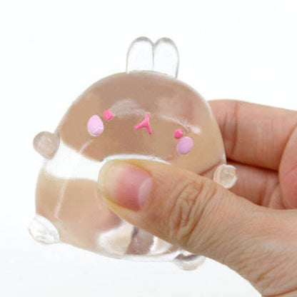Molang Clear Mochi Squishy