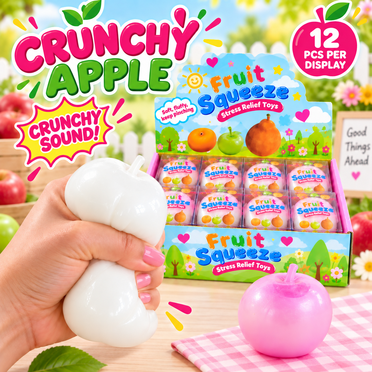 Crunchy Apple ASMR Squishy