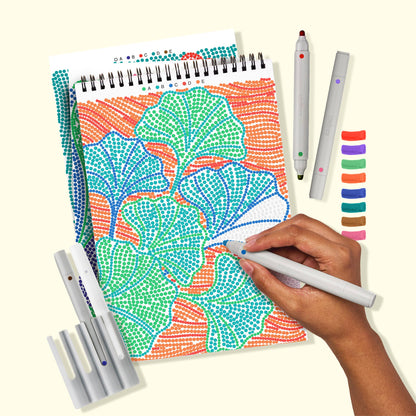 Flowart Dot Art Botanical
