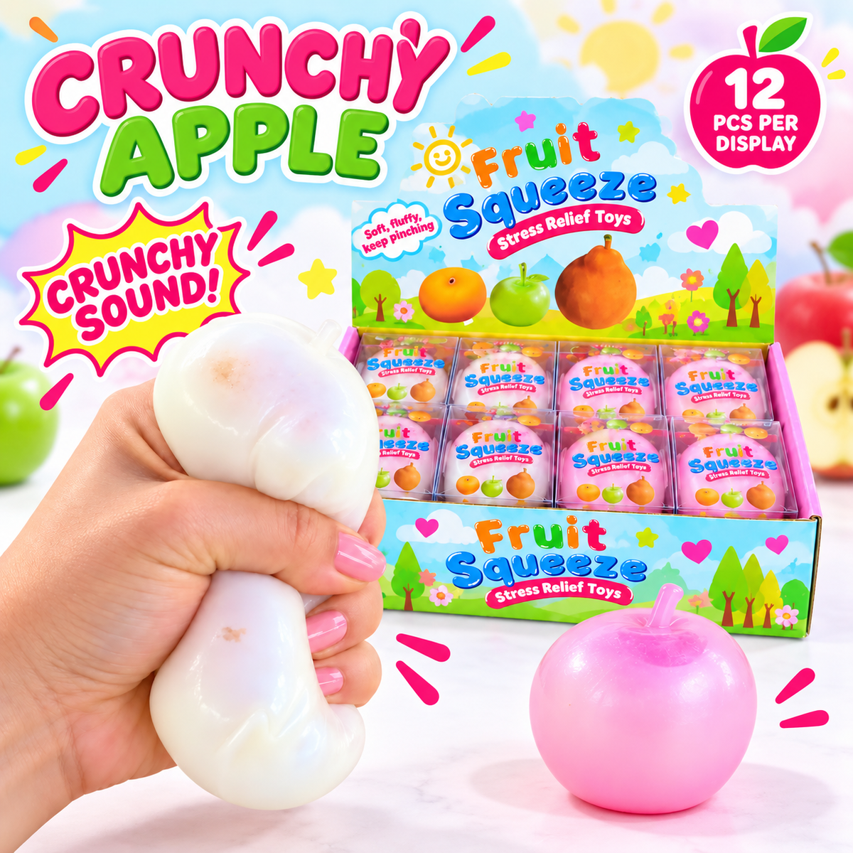 Crunchy Apple ASMR Squishy