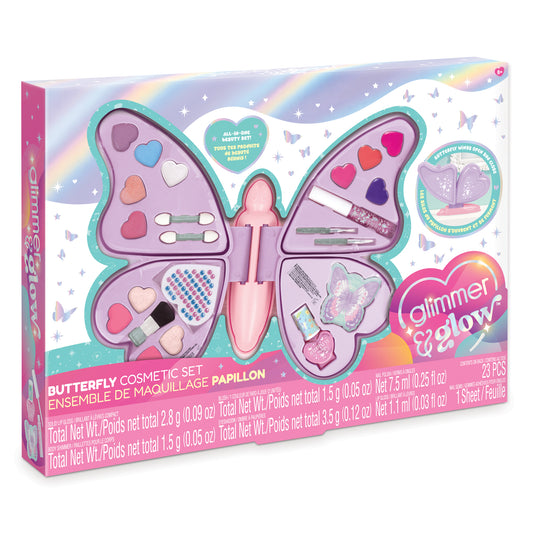 Glimmer & Glow Butterfly Cosmetic Set