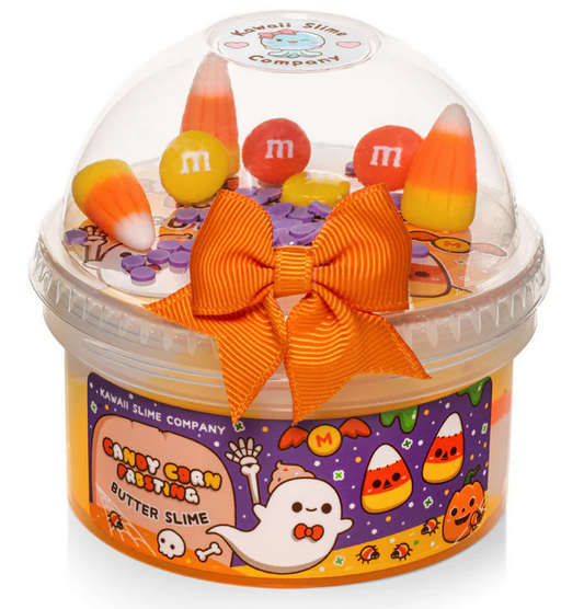 Candy Corn Frosting Slime