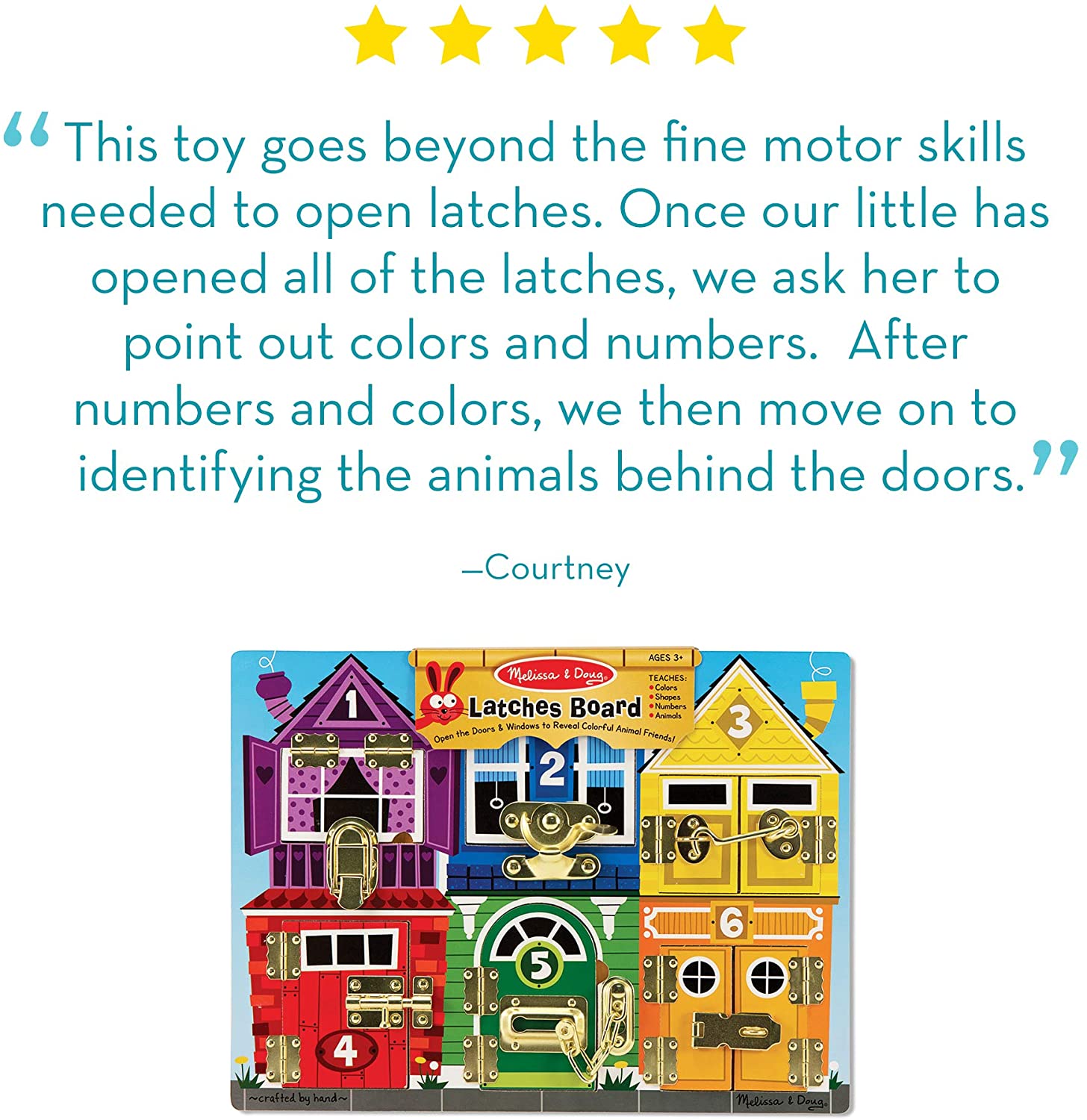 Wooden Latches Board – Learning Express Toys & Gifts - Reno NV