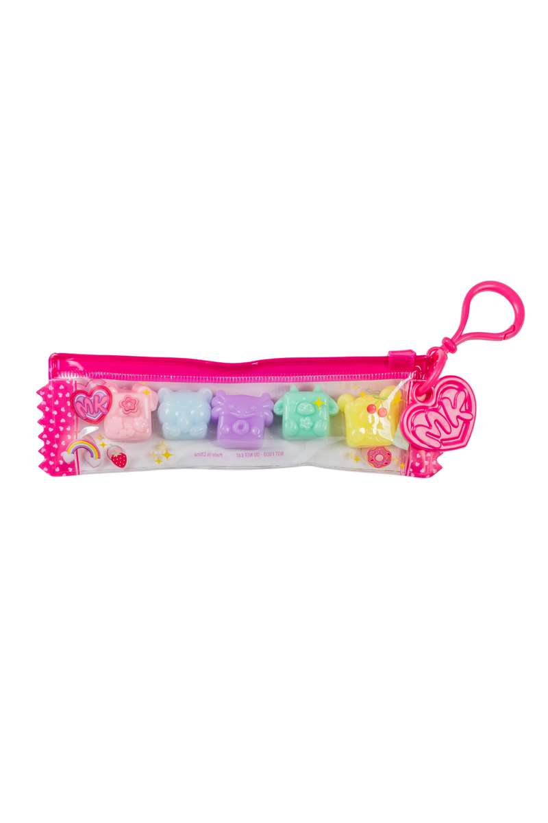 MushyKinz 5 Face Keychain