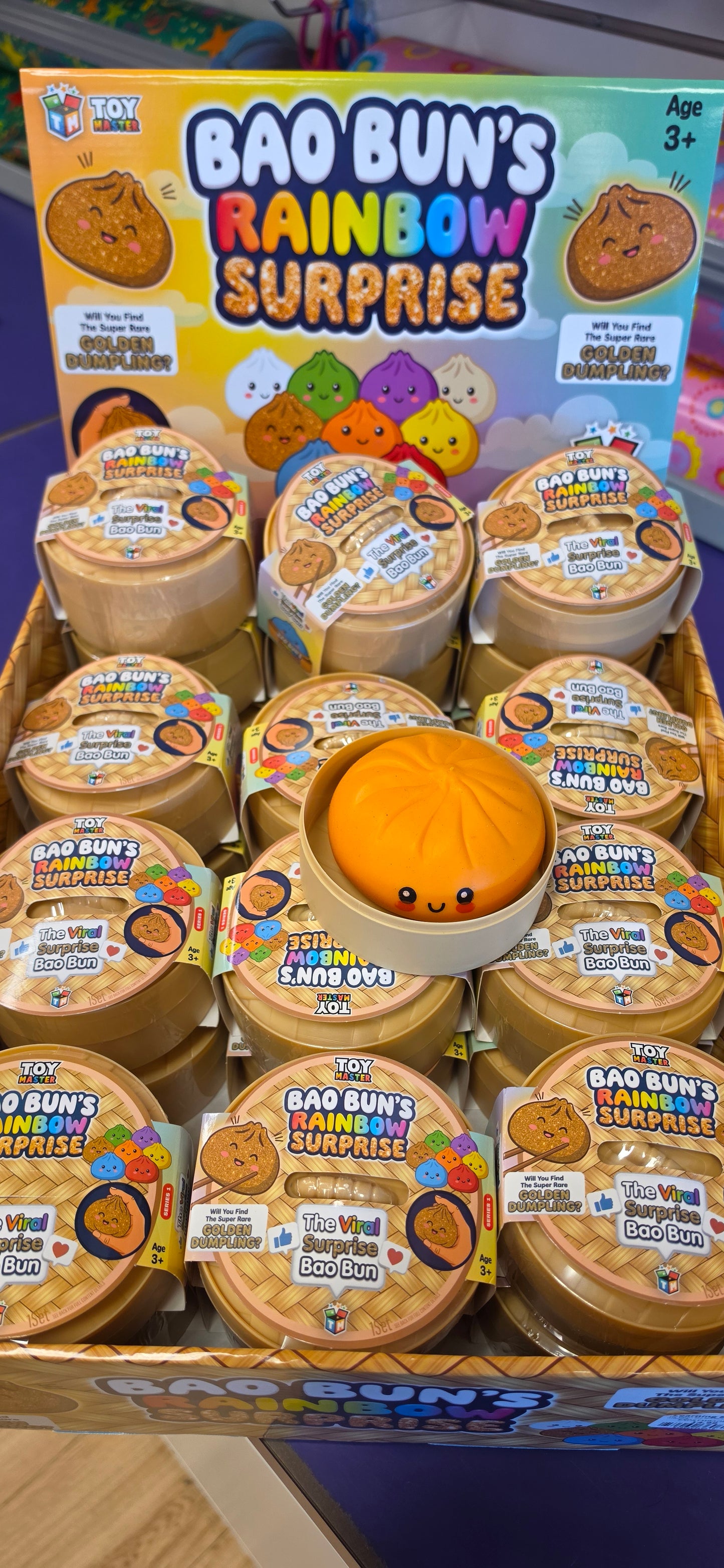 Toy Master Bao Bun Rainbow Surprise Dumpling