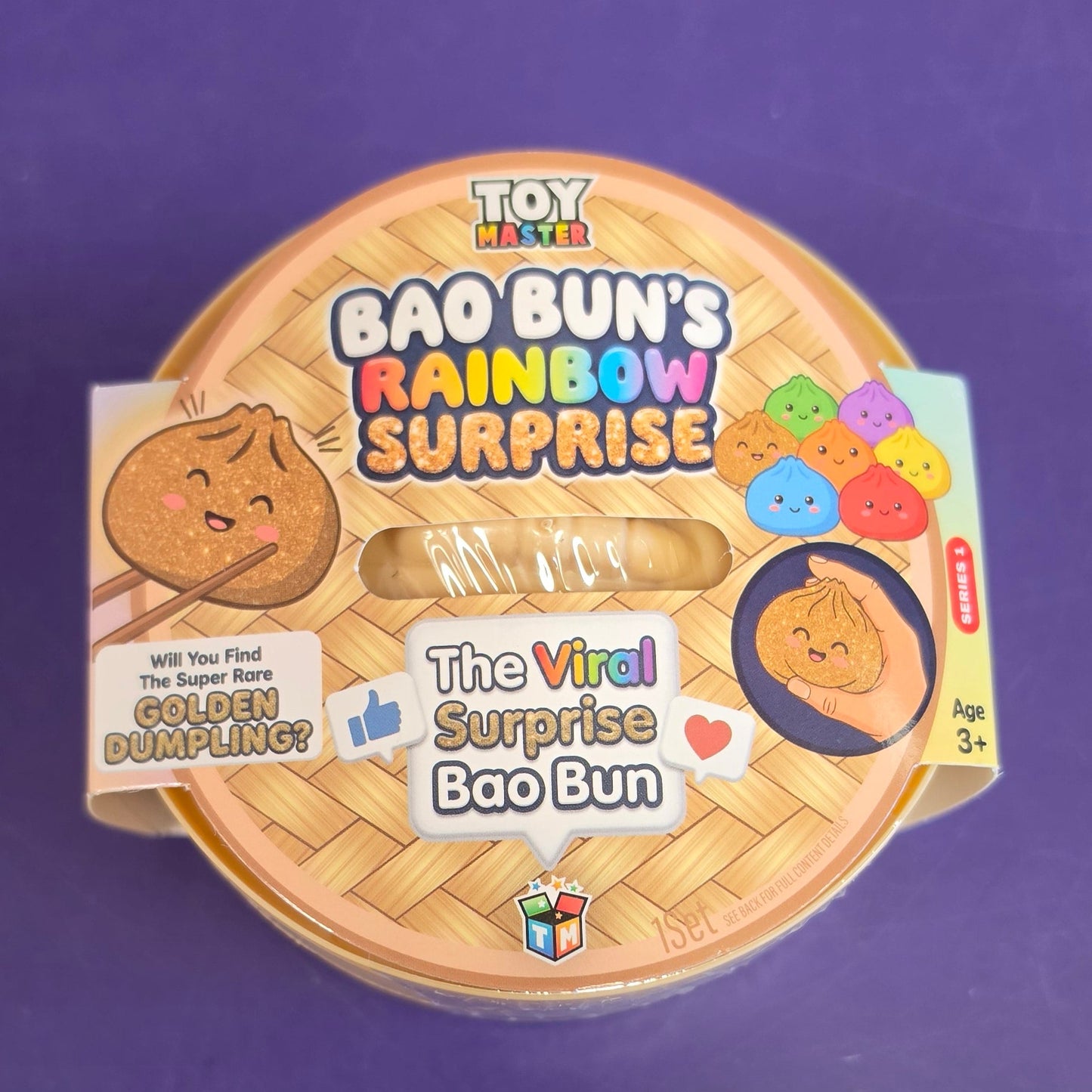 Toy Master Bao Bun Rainbow Surprise Dumpling