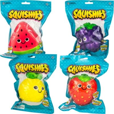 Squishy Bagged Funny Face Fruit