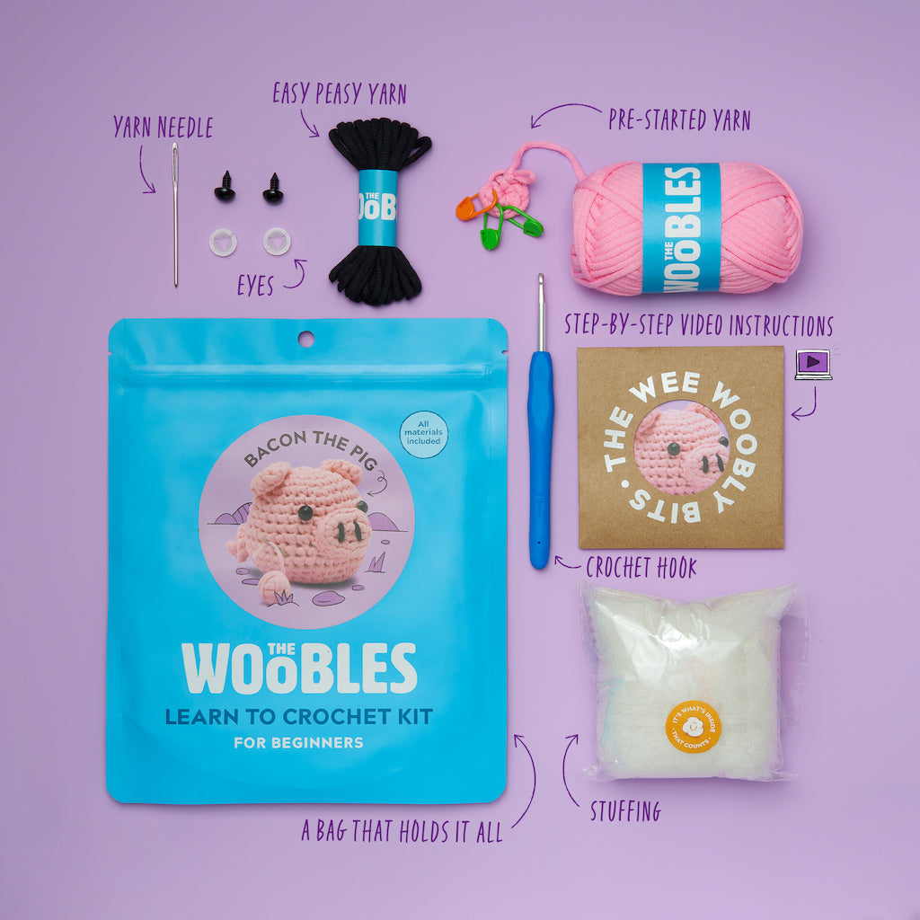 Learn Crochet Pig