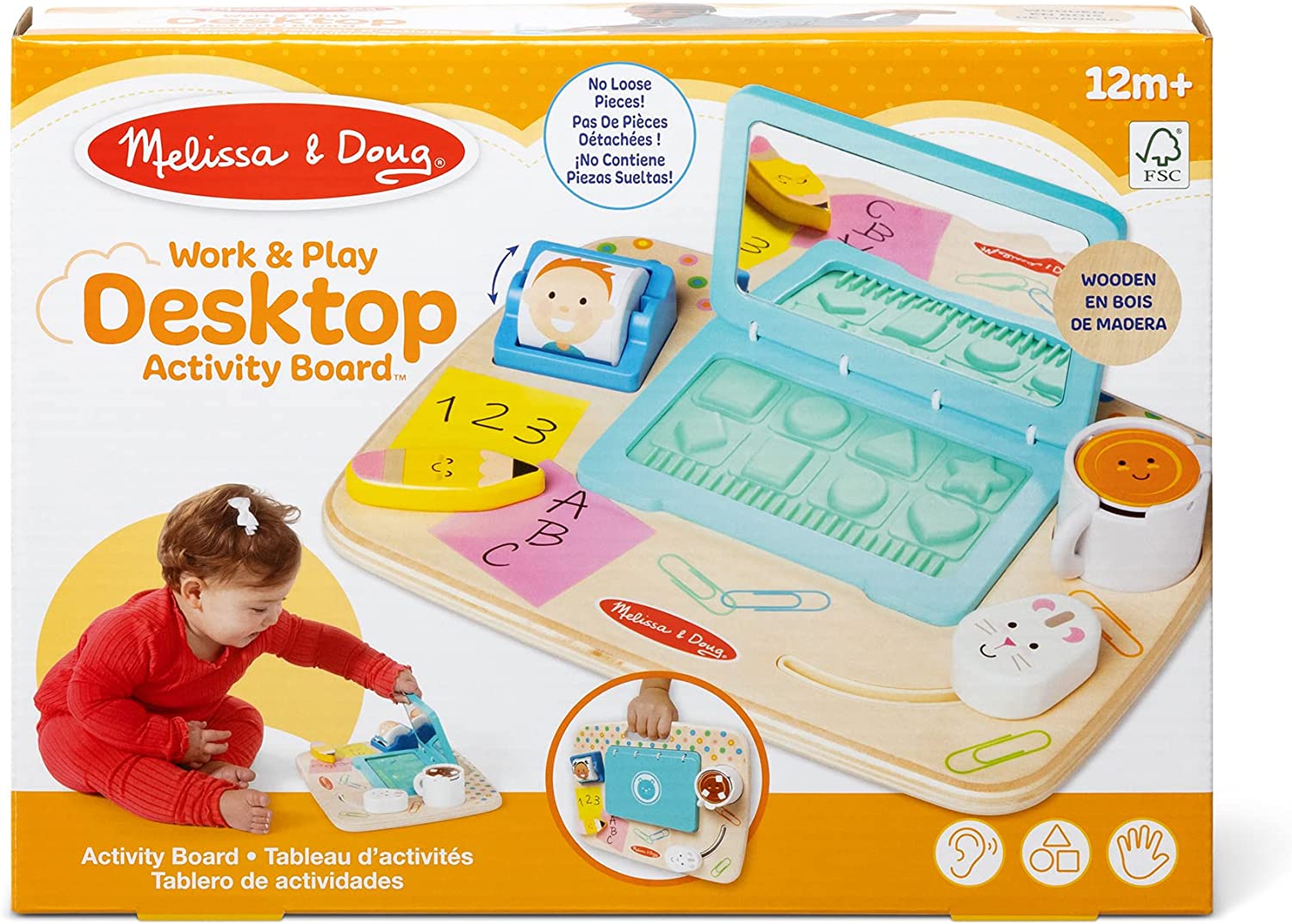 * Wooden Work Play Deskto
