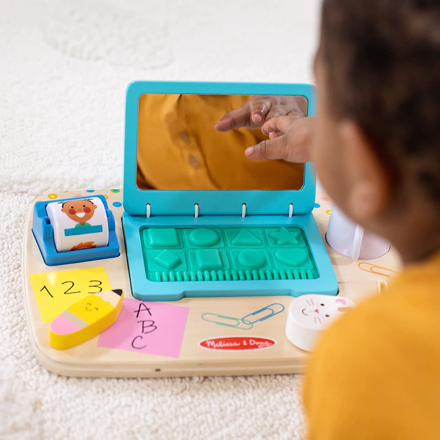 * Wooden Work Play Deskto