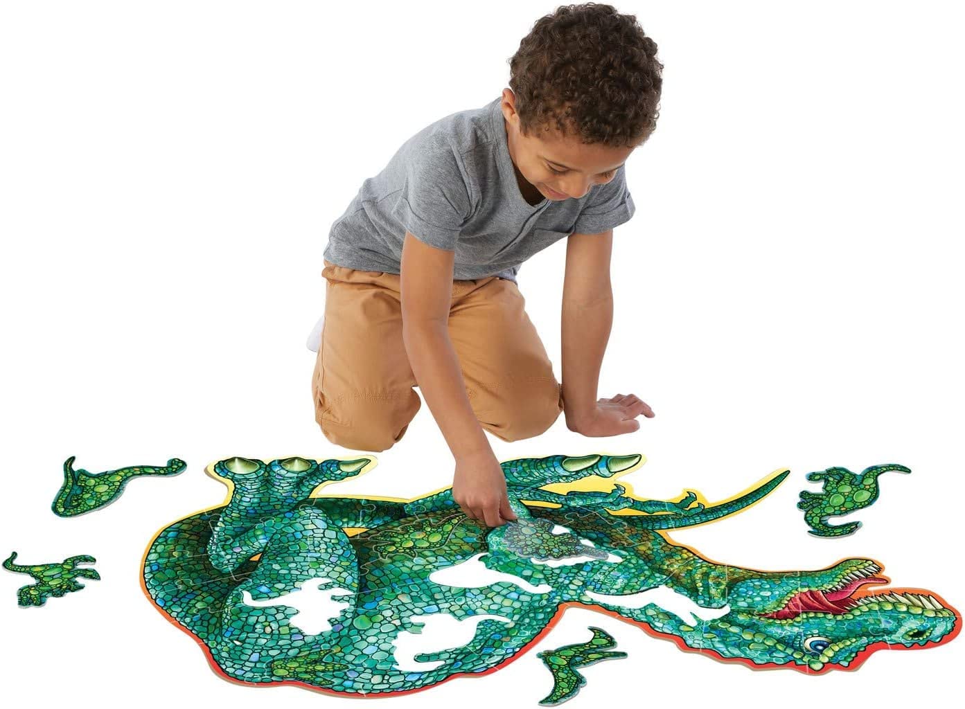 Shiny Dinosaur Puzzle-1