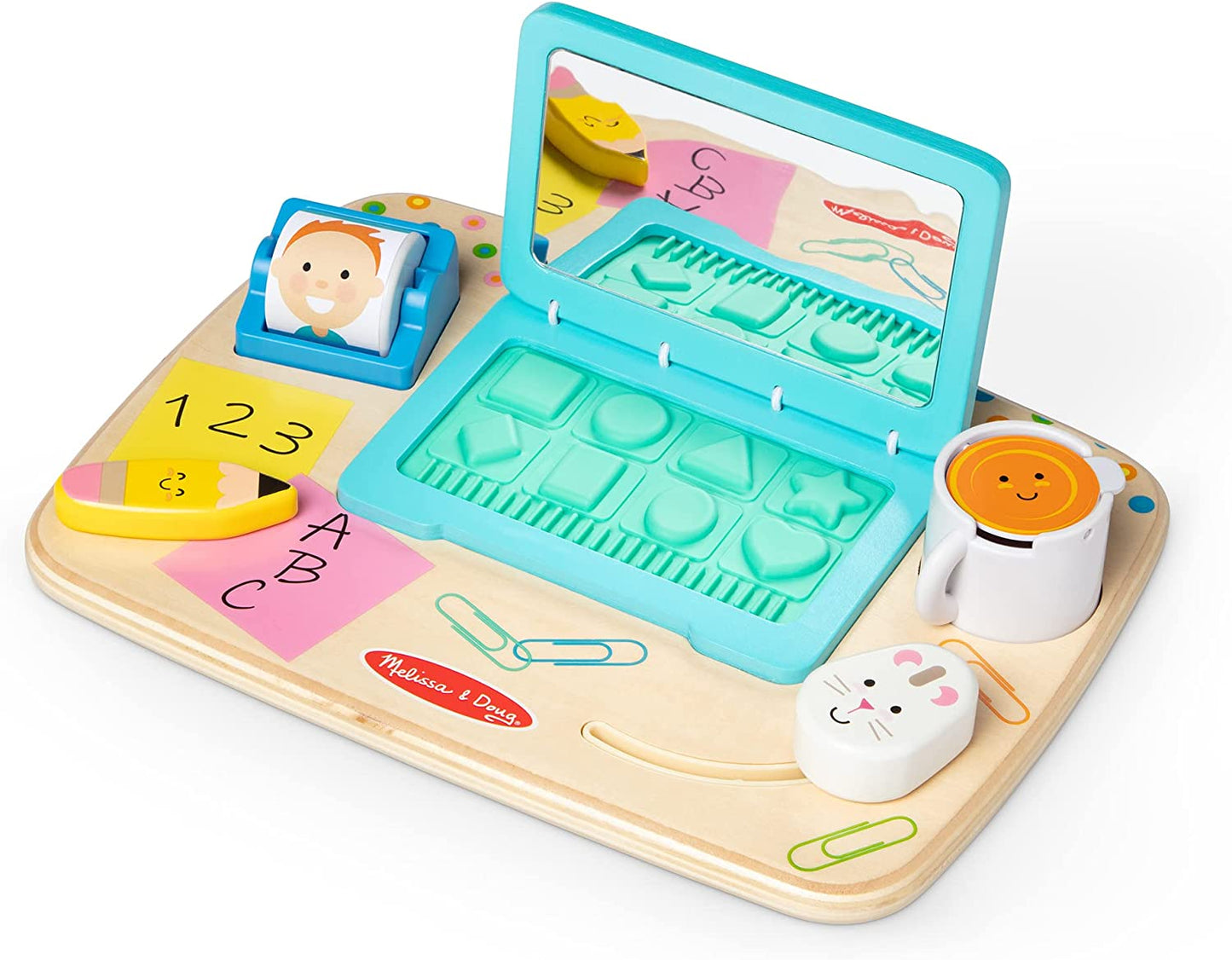 * Wooden Work Play Deskto
