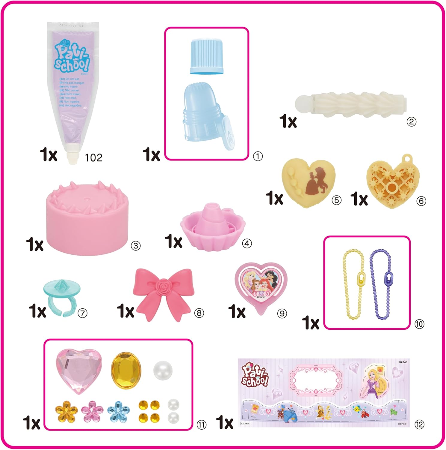* Disney Princess Cre Kit