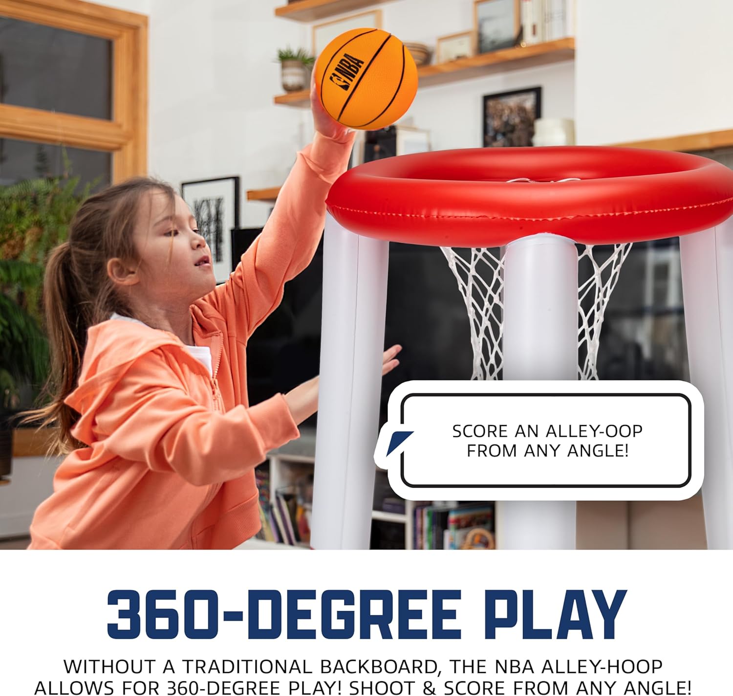 Inflatable Alley-Hoop
