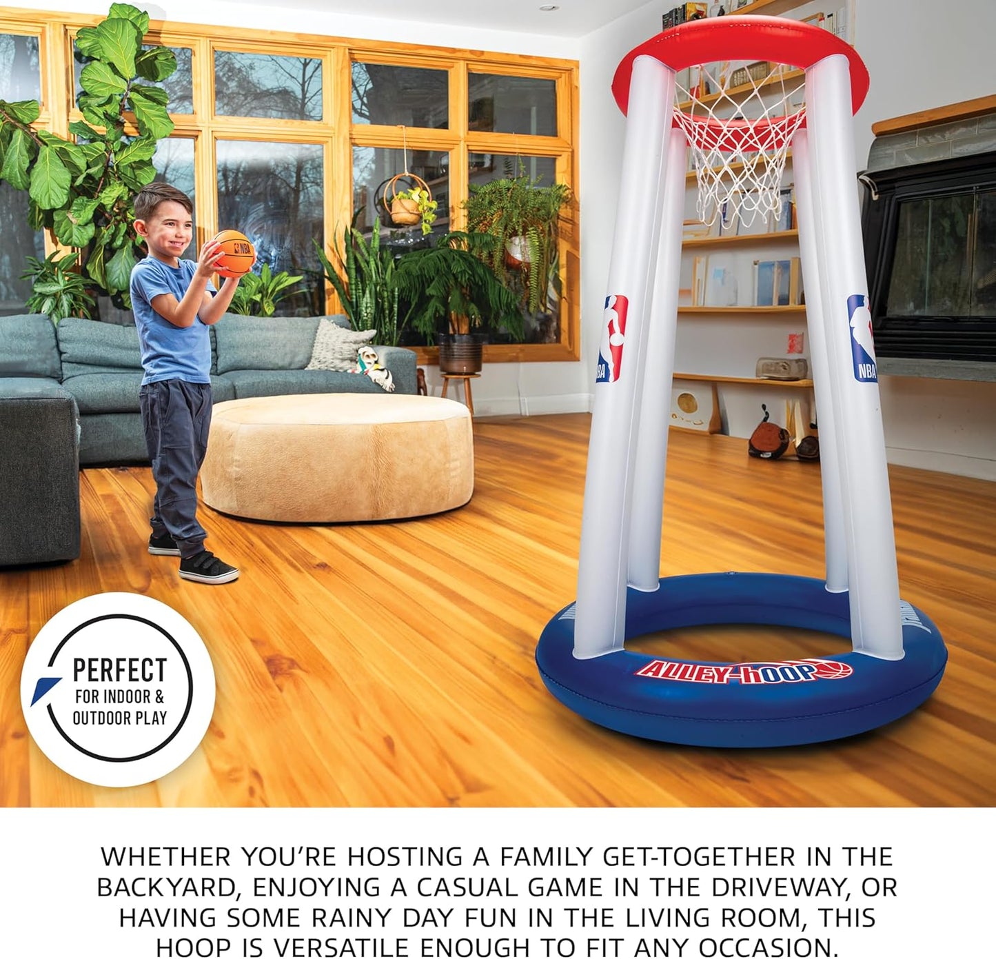 Inflatable Alley-Hoop