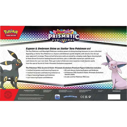 Pokemon Tcg Scarlet & Violet Prismatic Evolutions Premium Figure Collection