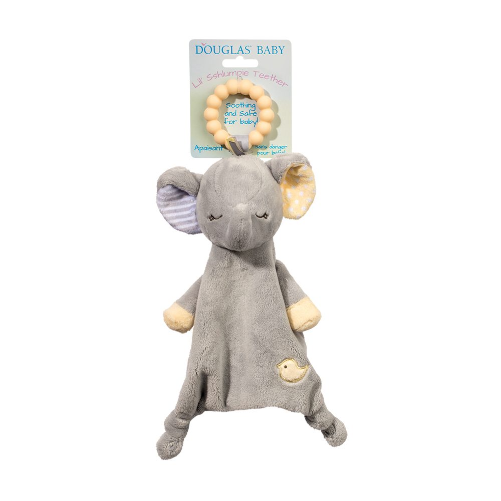 Gry Elephnt Teether-1