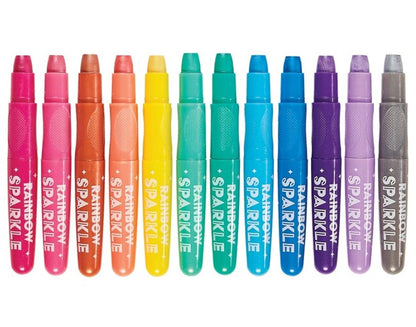 Rainbow Sparkle Gel Crayo