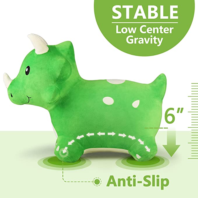 Bouncy Triceratops