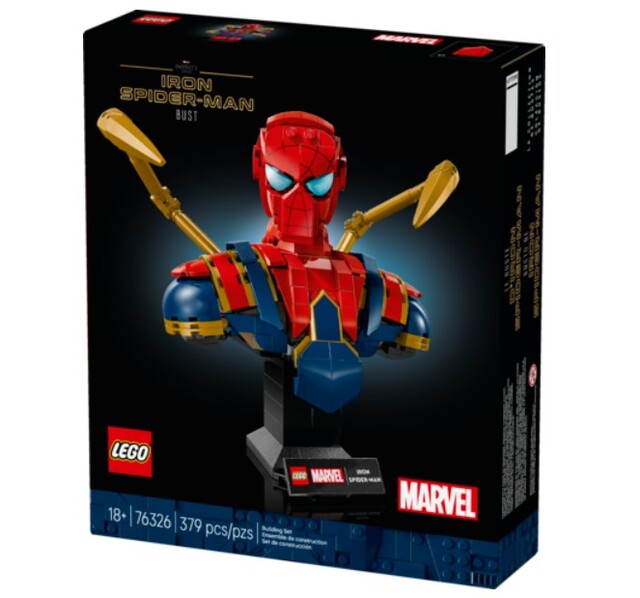 LEGOAR Marvel Iron Spider Man Bust -1