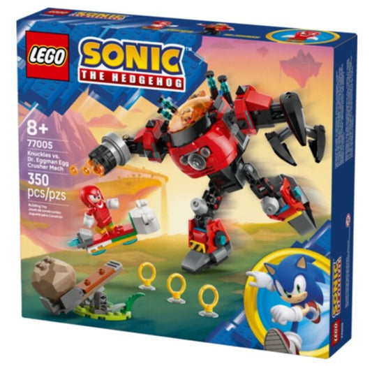Legogö¼-½ Knuckles Vs. Dr. Eggman Egg Crusher Mech
