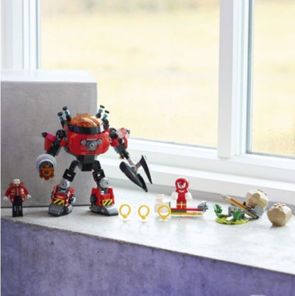 Legogö¼-½ Knuckles Vs. Dr. Eggman Egg Crusher Mech