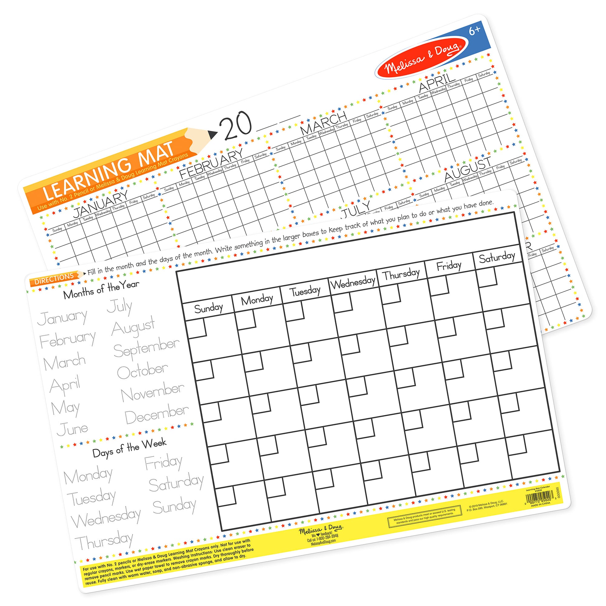 Calendar Learning Mat