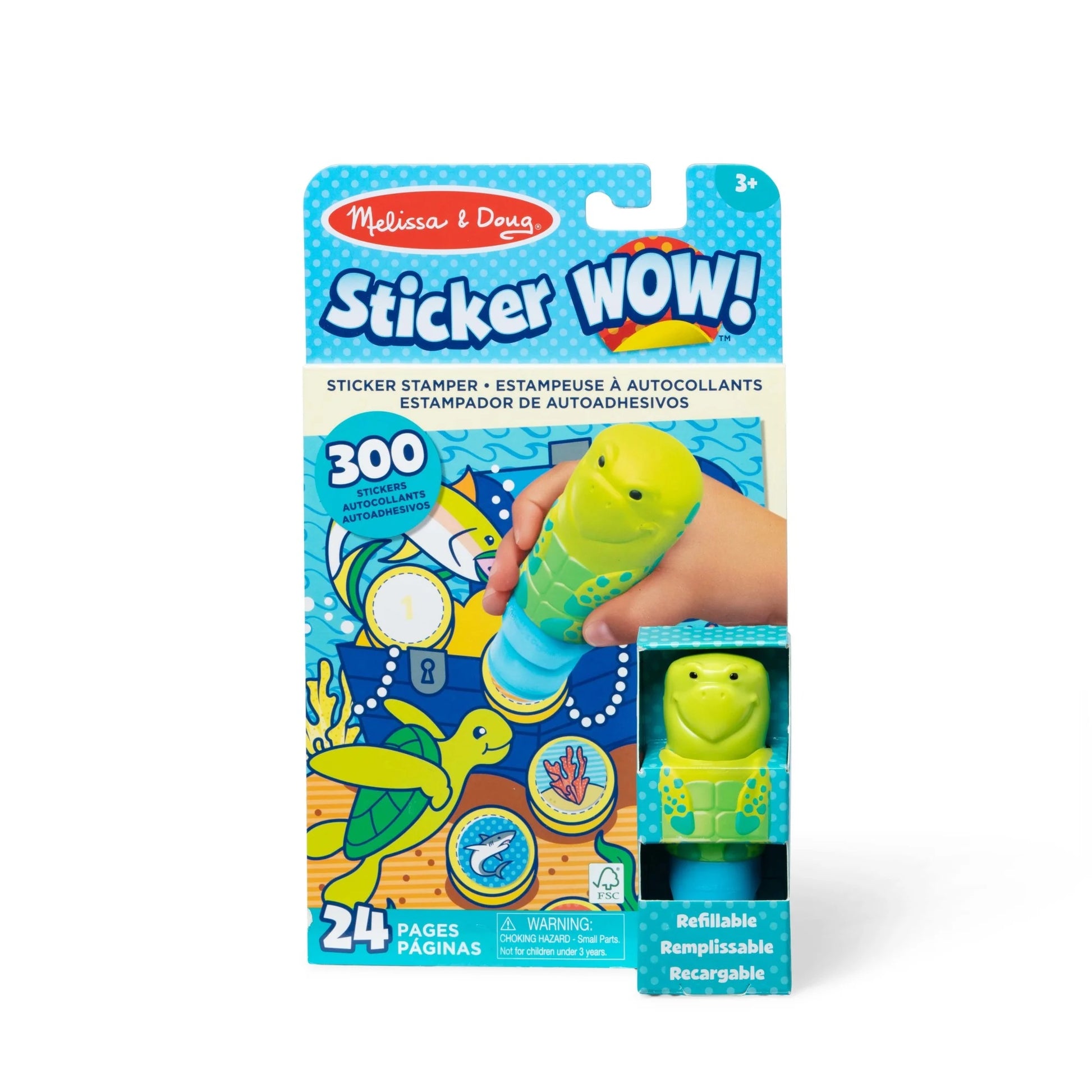 Sticker Pad Set Turtle