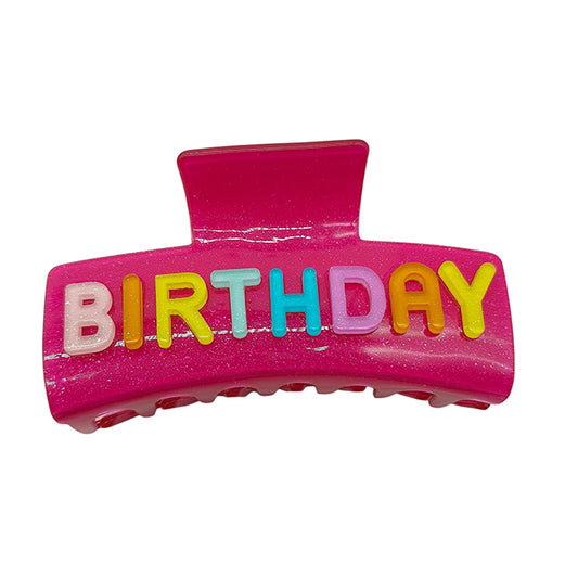 Birthday Hair Claw