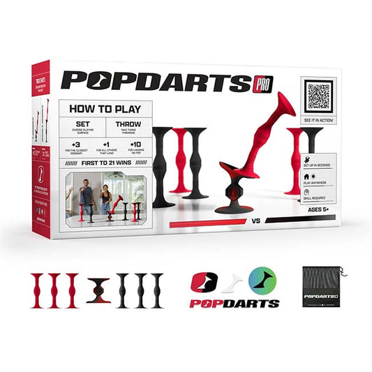 Popdarts Pro Red and Black-1