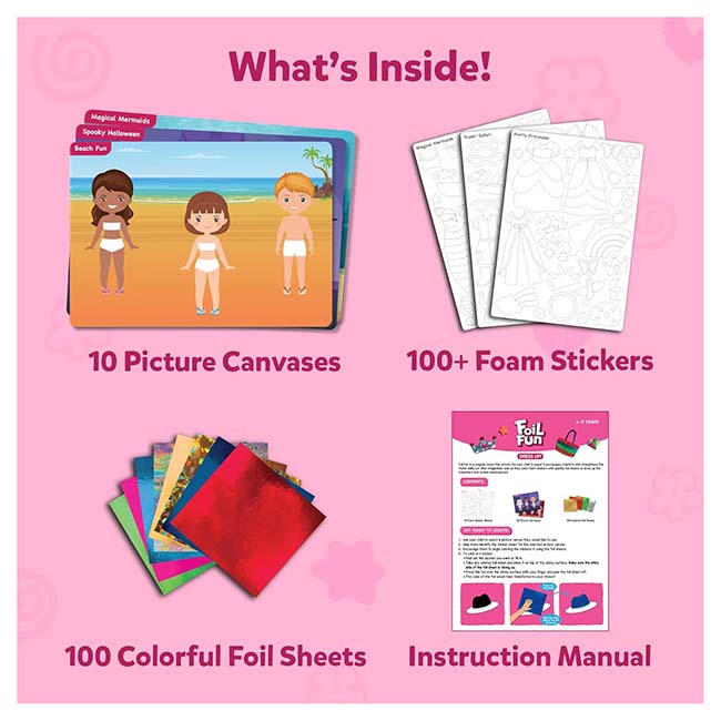 Foil Fun Dress Up No Mess Art Kit