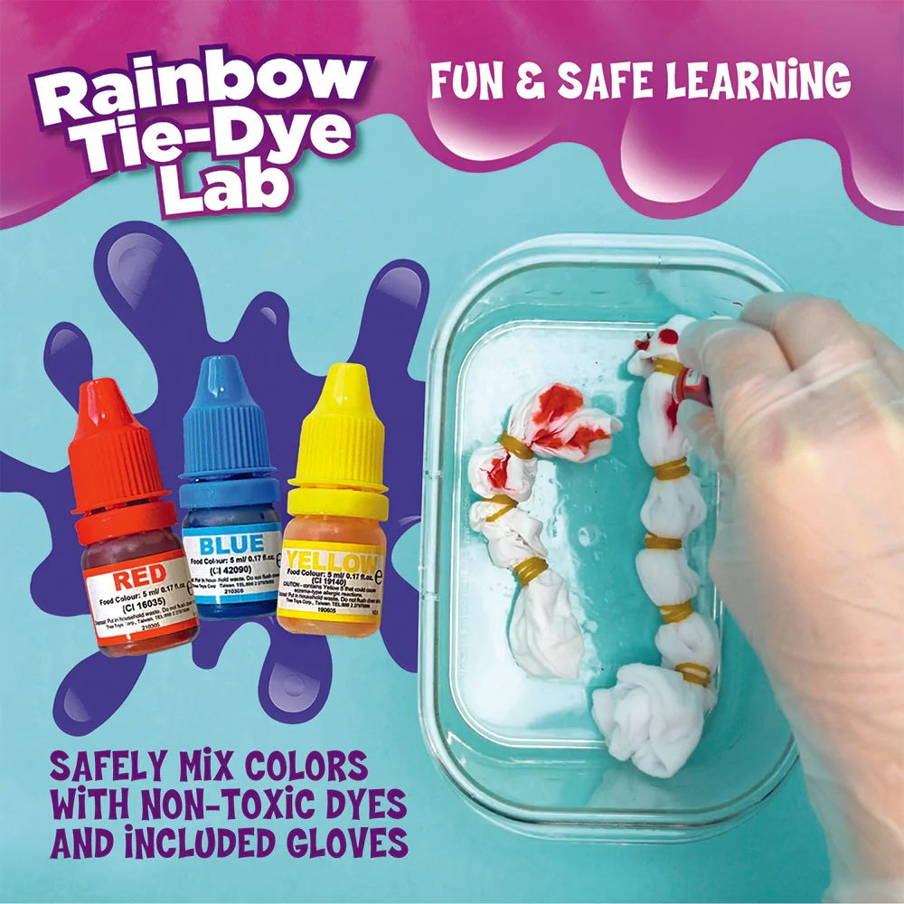 *rainbow Tie-Dye Lab