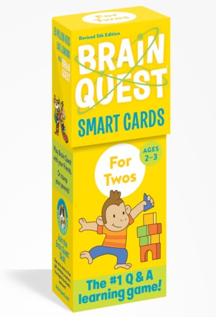 Brain Quest For Twos Smart Cards Revised 5th Edition-1