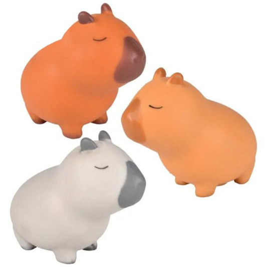 3.5 Inch Squish and Stretch Capybara-1