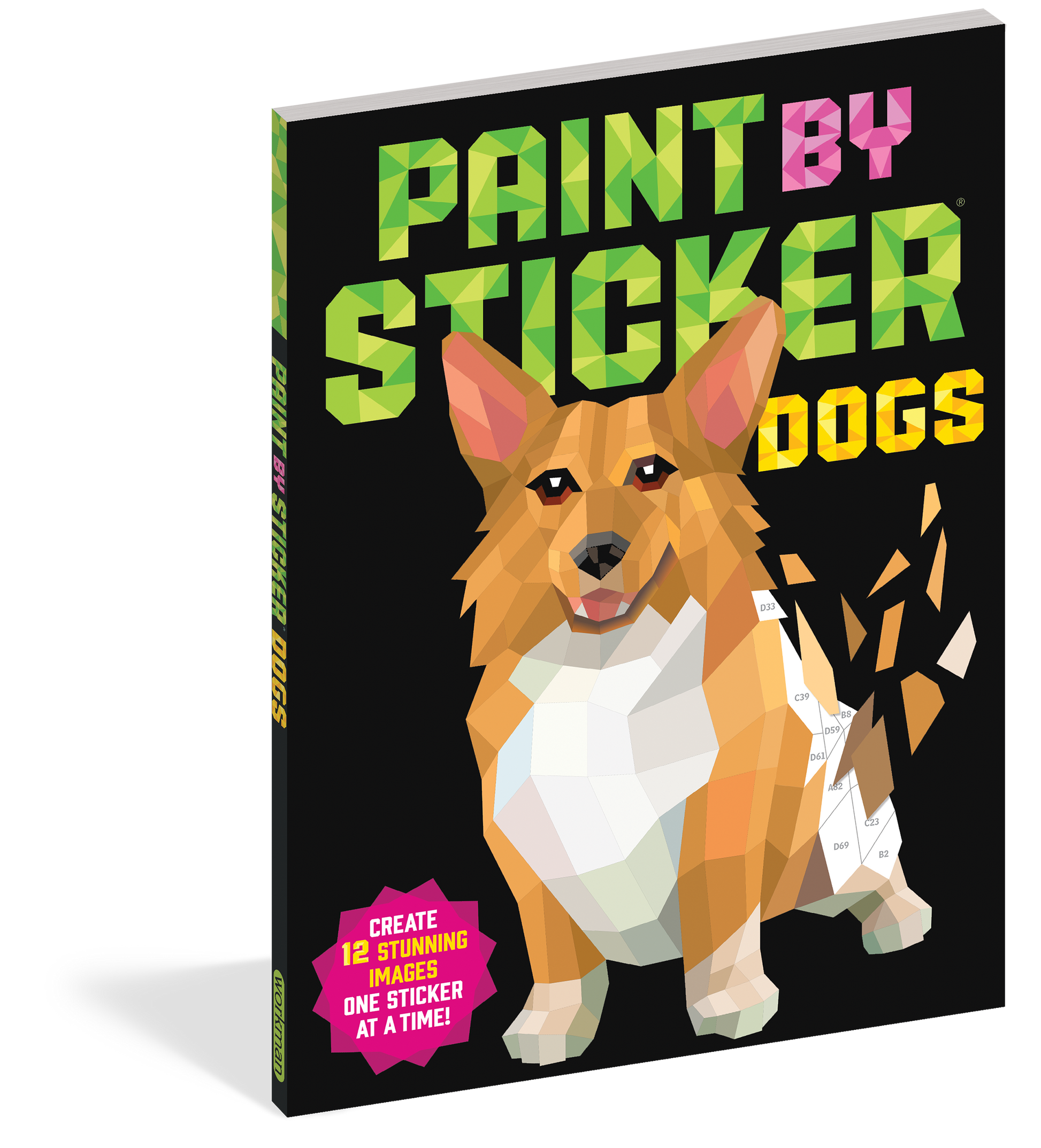 Paint by Sticker Dogs-1